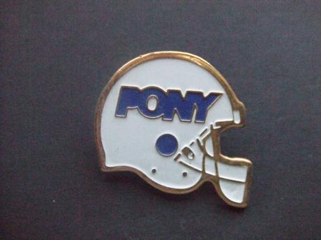 American football helm Pony onbekend